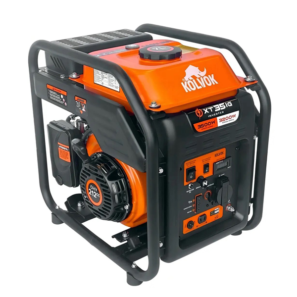 Generador Eléctrico Inverter A Gasolina 3.500w - Kolvok