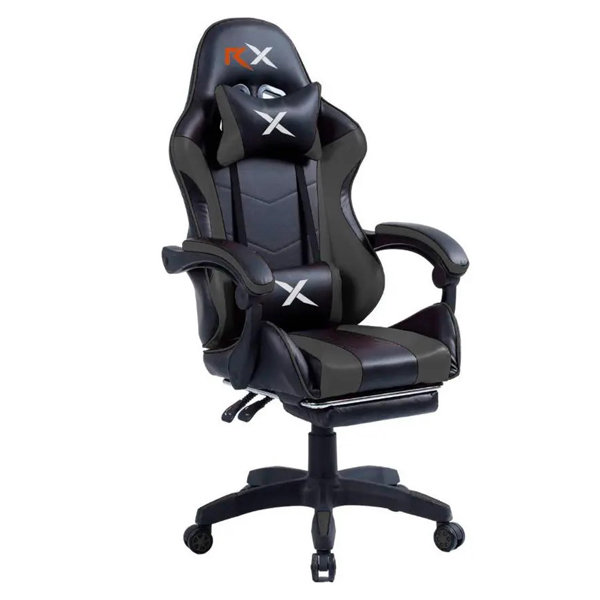 Silla Gamer Ergonómica Reclinable Con Reposapiés Videojuego