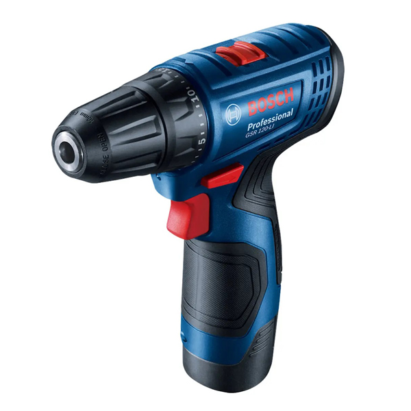 Taladro Atornillador Gsr 120-li + Batería + Maletín Bosch